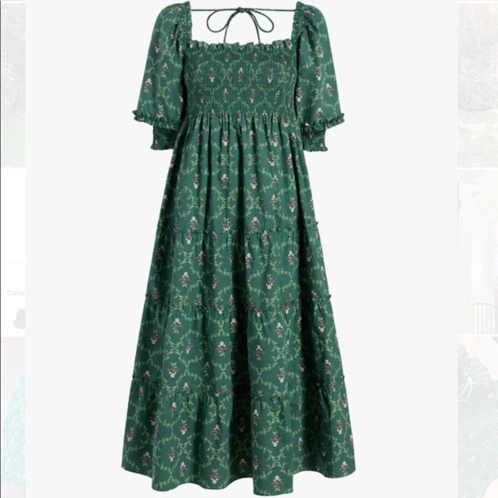 Hill House Home Nesli Nap dress emerald